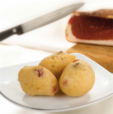 FRITTELLE CON SPECK KG.1,5 DA FORNO RISPO